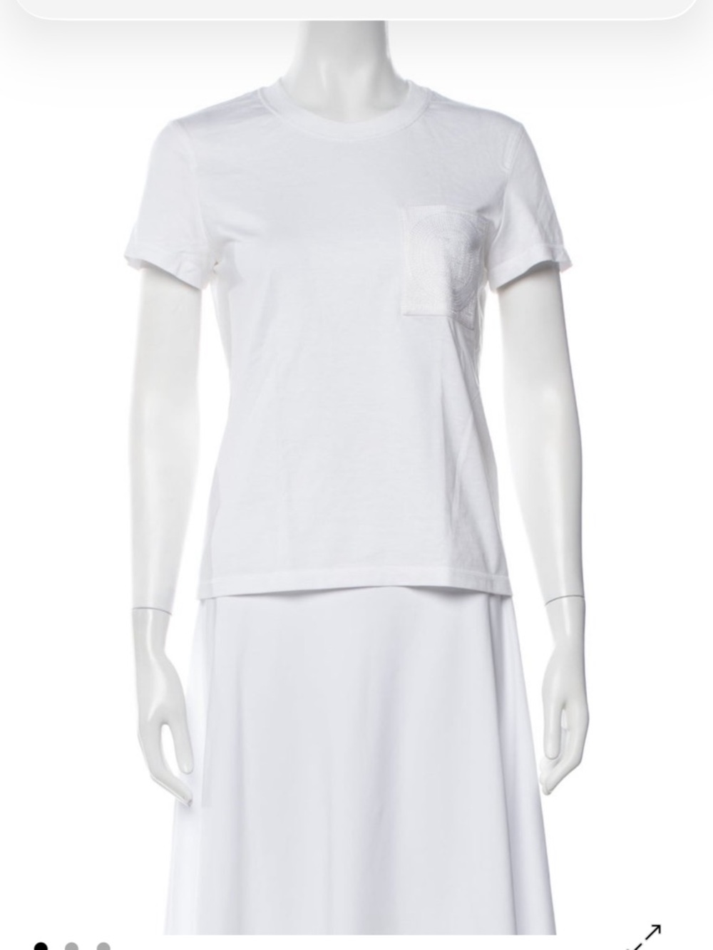 HERMES Crew Neck Short Sleeve T-shirt